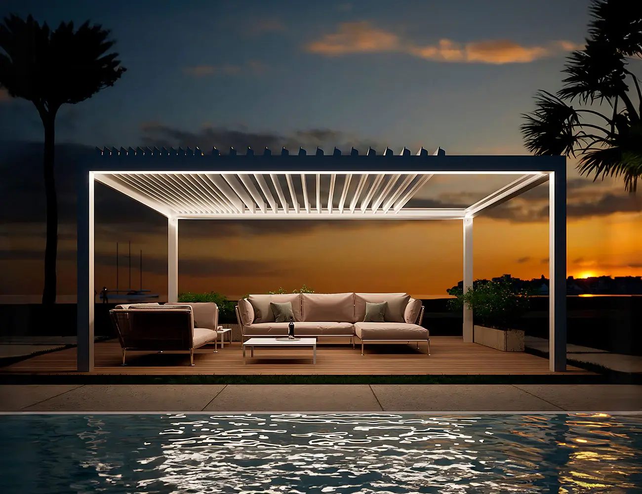 Skyroof Pergola